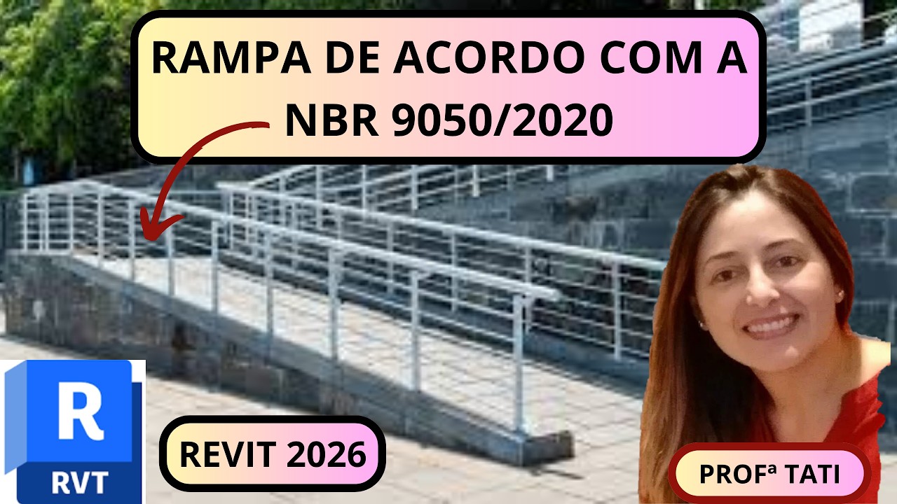 Como Modelar RAMPA no Revit Segundo a NBR 9050 - Tutorial Passo a Passo - BIM4You