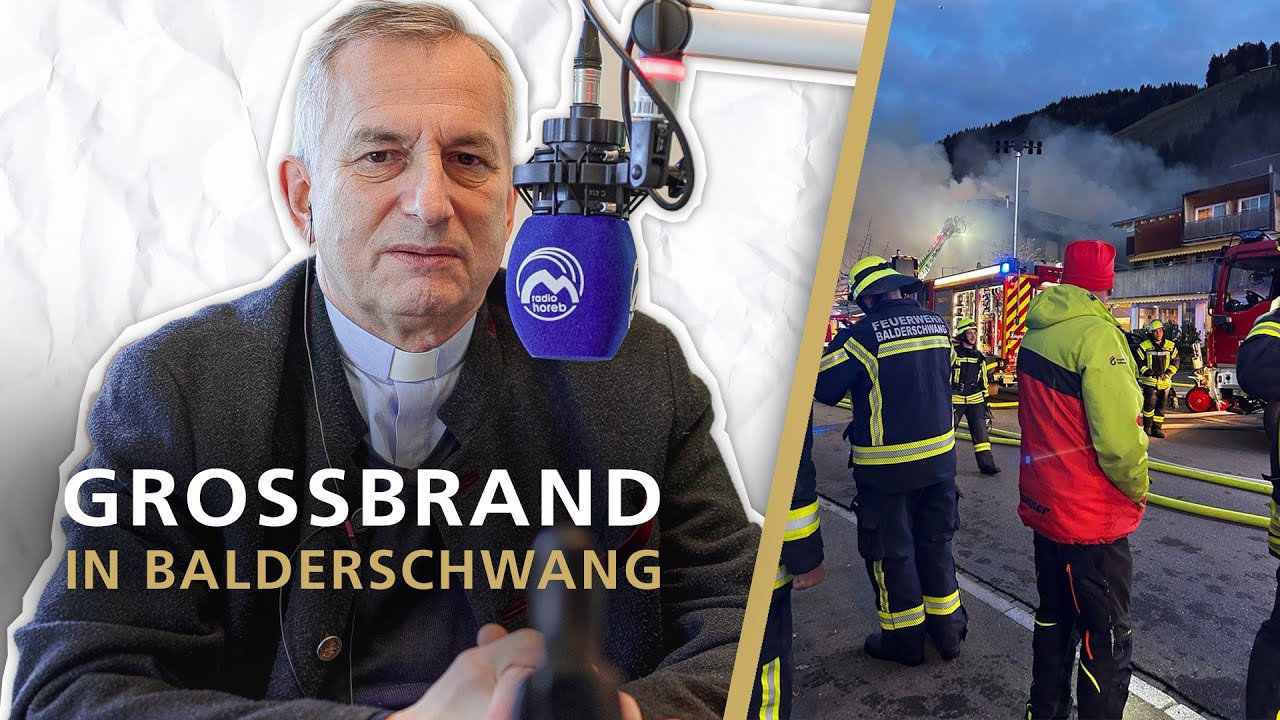 Großbrand in Balderschwang | Pfarrer Kocher am 26.10.2024