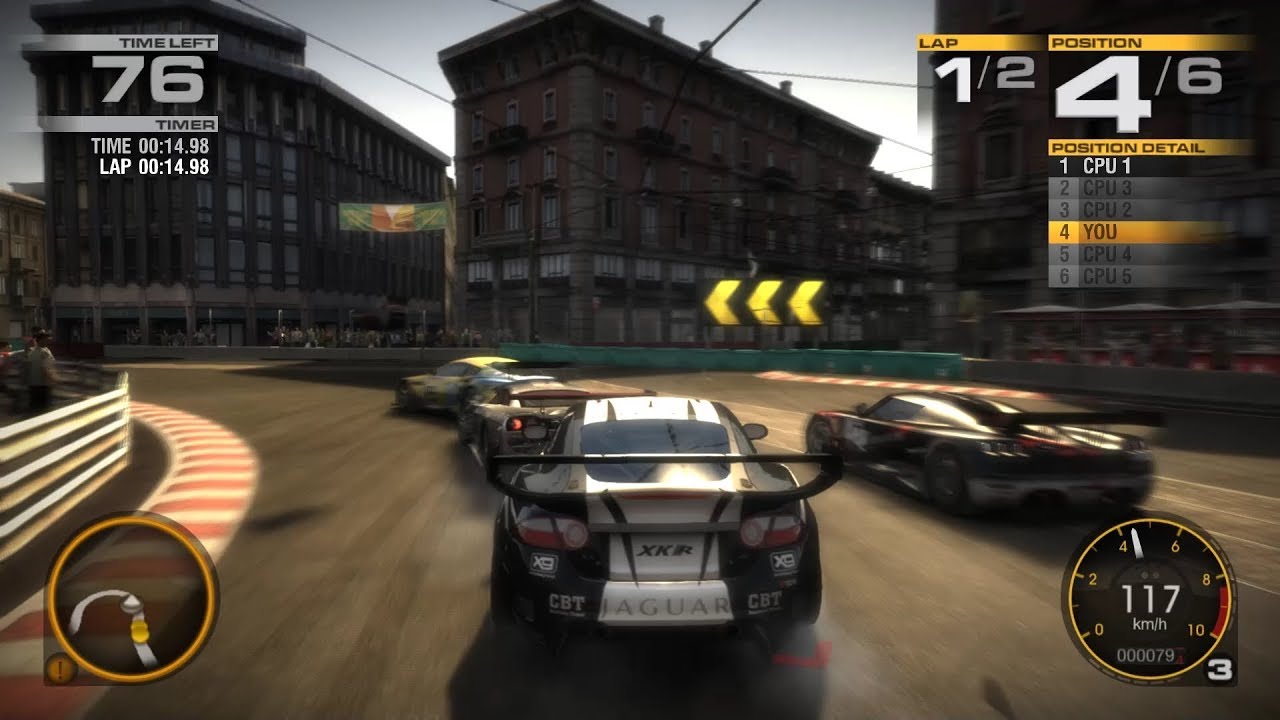 Race Driver Grid Arcade (TeknoParrot) - Milan - Hard - Best Lap