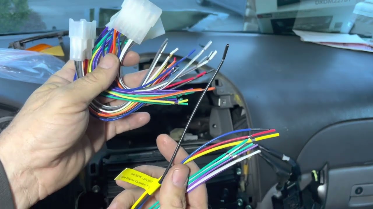 2006 Toyota Sienna radio install