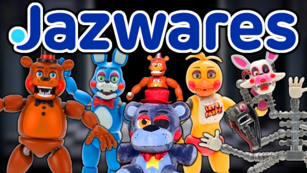 Вторая волна игр FNAF от Jazwares выглядит...