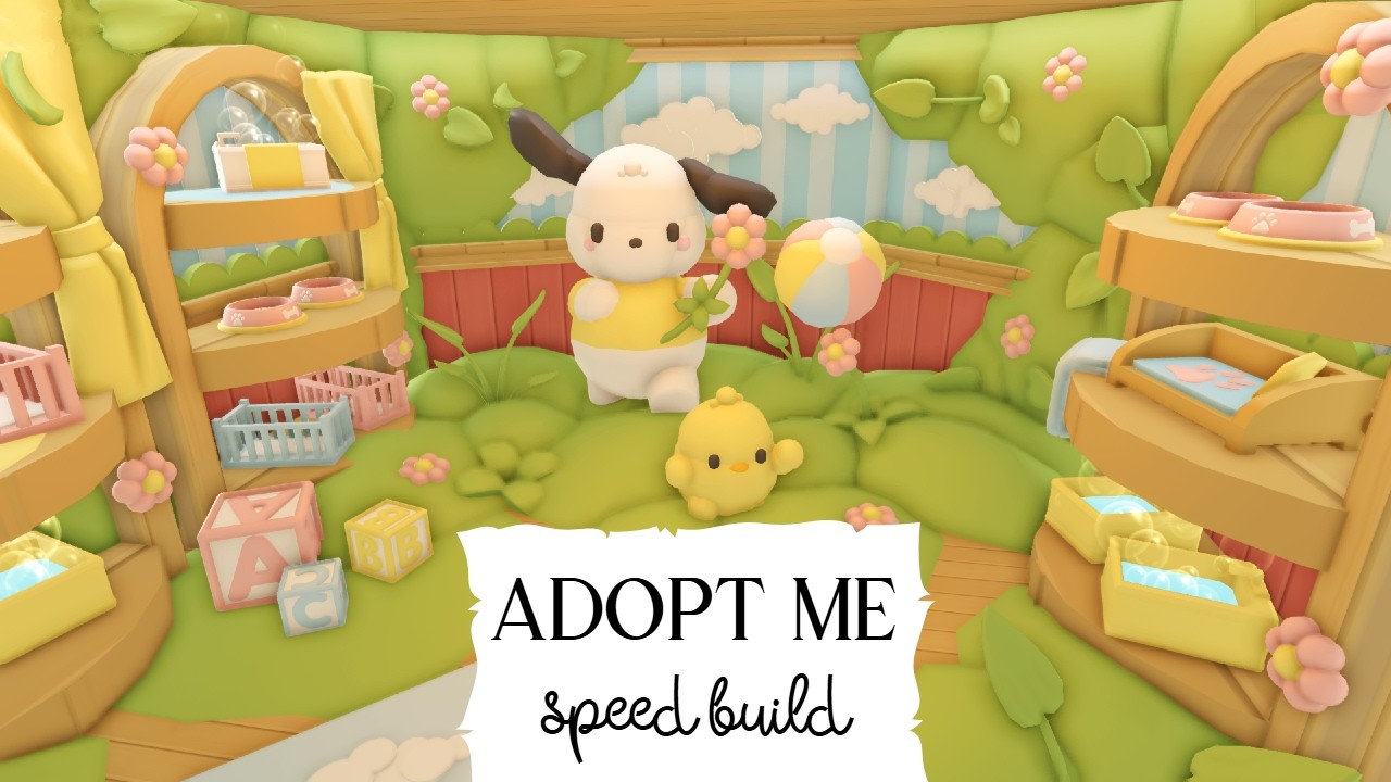 Pochacco Grinding House Speed Build 🐾❤️ Roblox Adopt Me!