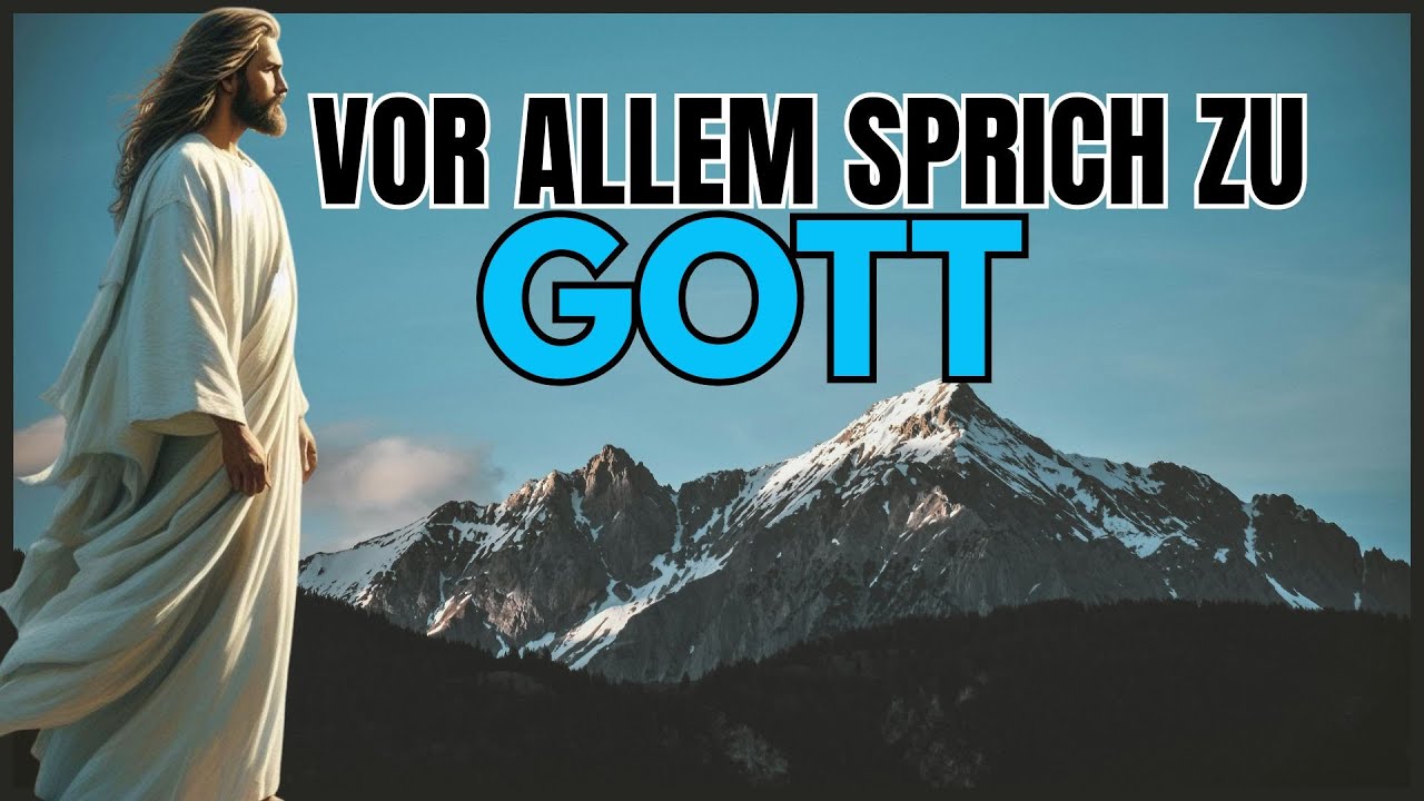 @Bevor Sie beten, hören Sie die Stimme Gottes  Botschaft des Friedens und der geistigen Erneuerung!