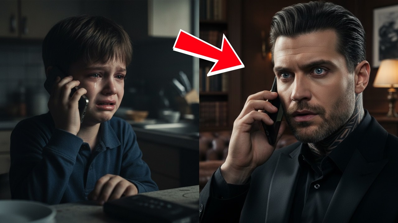 When Her Twins Dialed the Mafia Boss — And He Heard Their Mother Fall