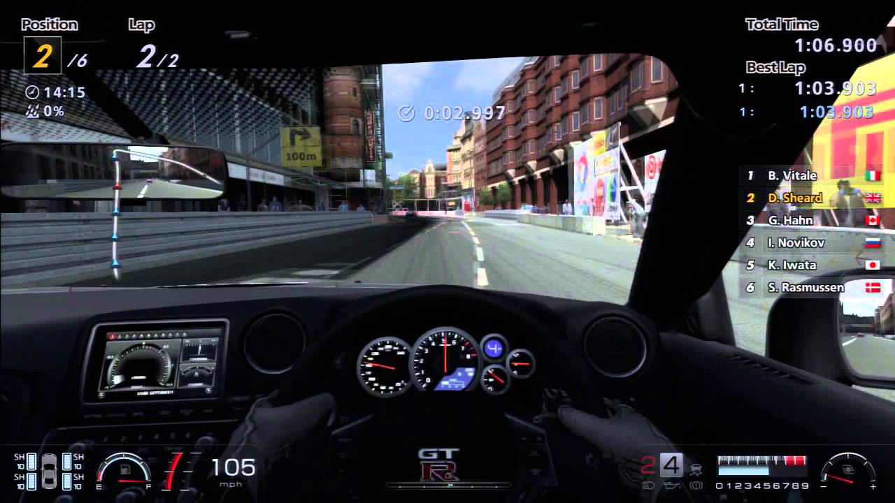 Gran Turismo 6 PS3 HD Gameplay Compilation