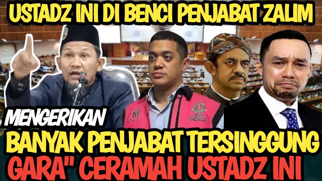 MENGERIKAN,BANYAK PENJABAT & APARAT TERSINGGUNG GARA