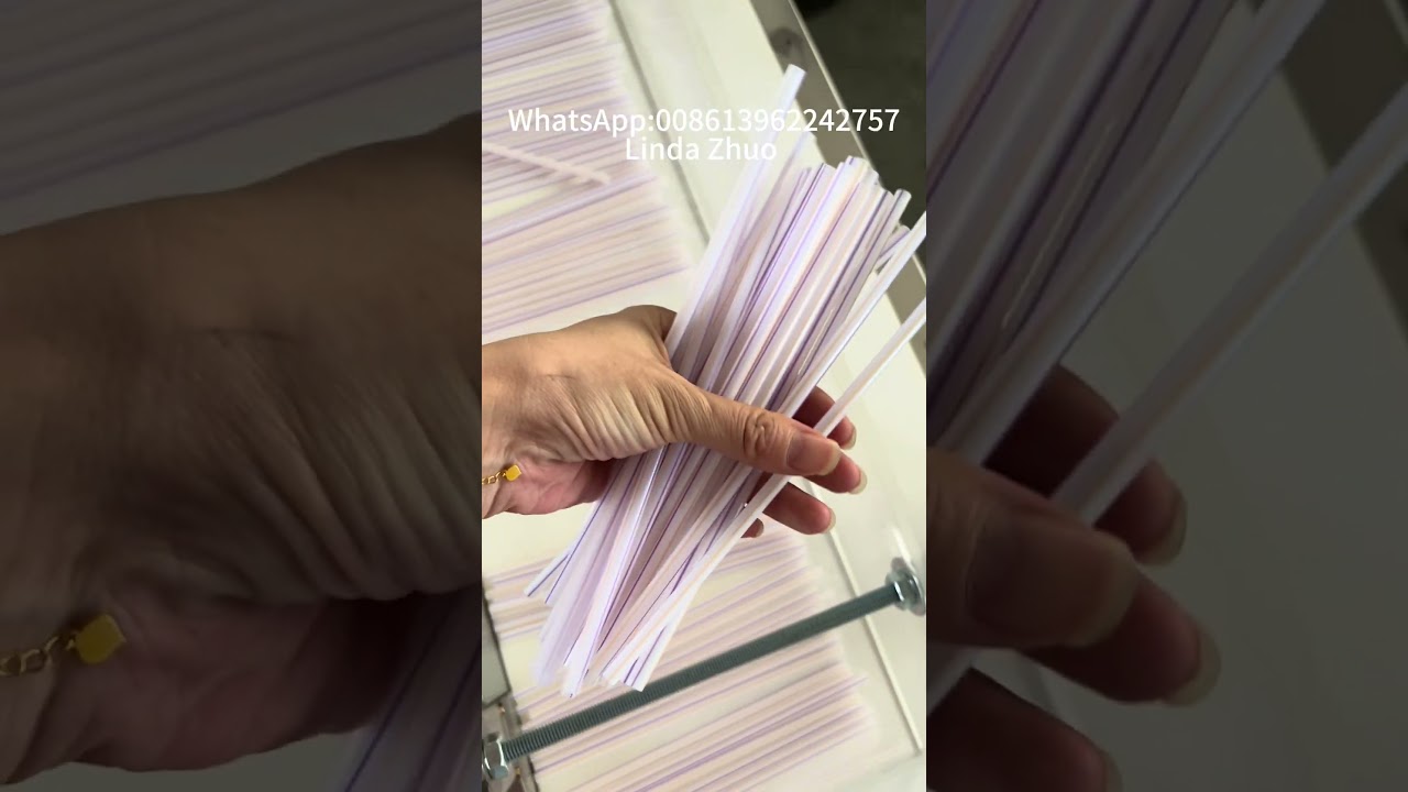 Stable PLA PP PHA plastic straw making machine cheap to make straws