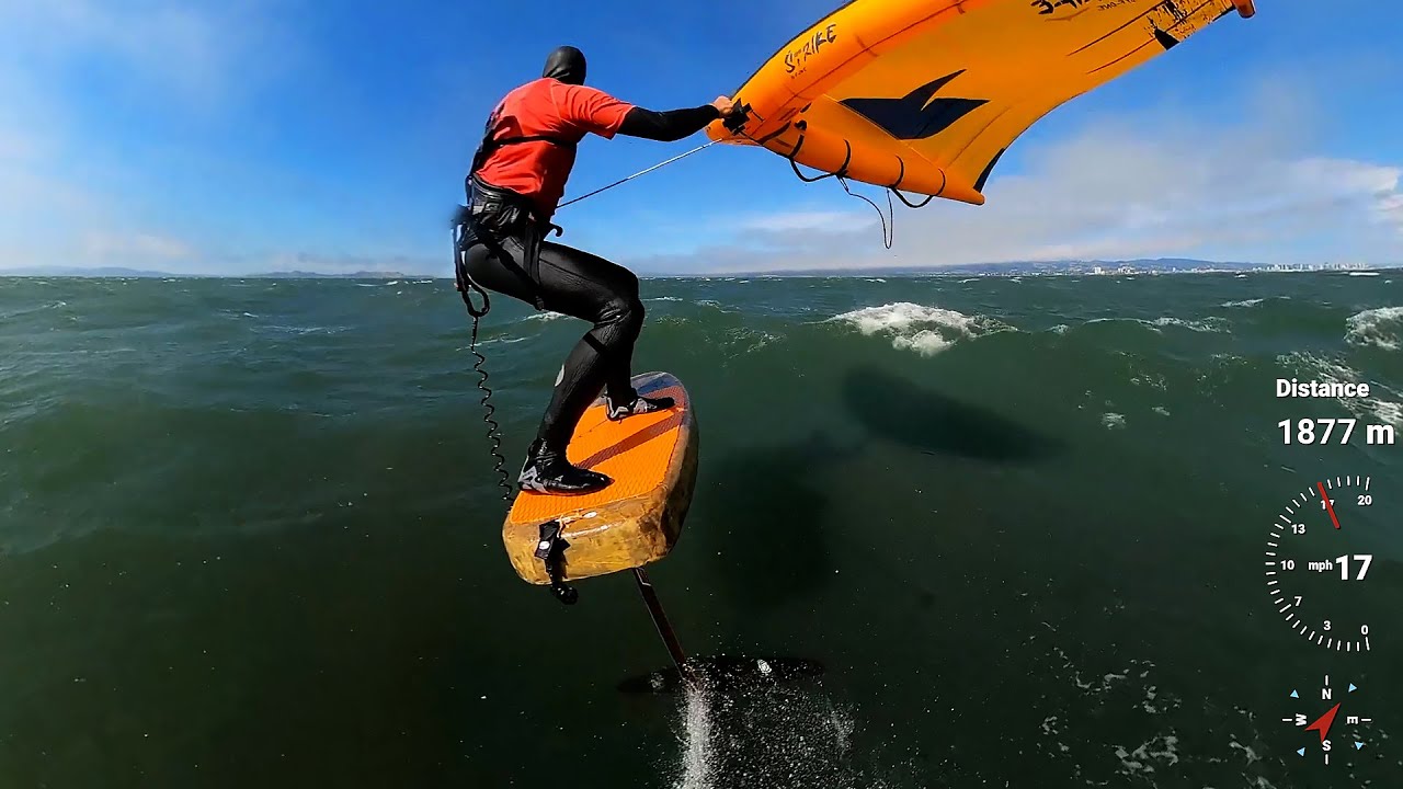 Is it Safe to Wing Foil in the Middle of Nuking San Francisco Bay?
