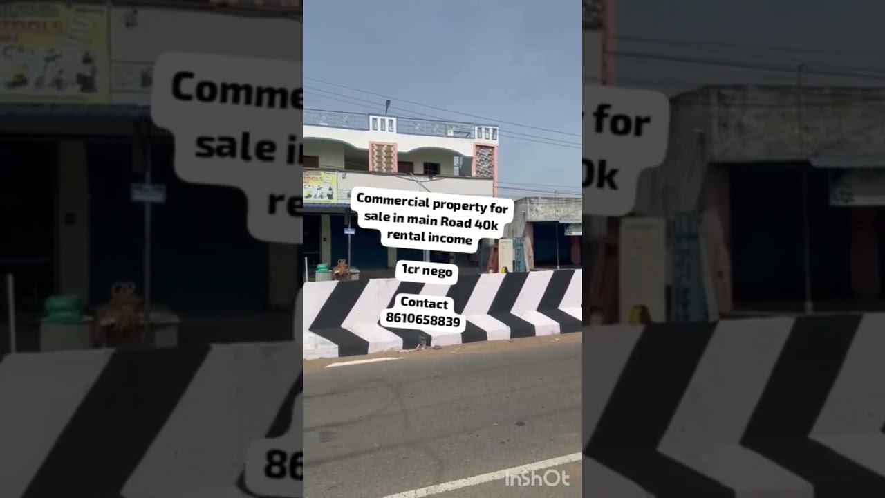 #chennai commercial property for sale in main road#rentalincome #bestproperty