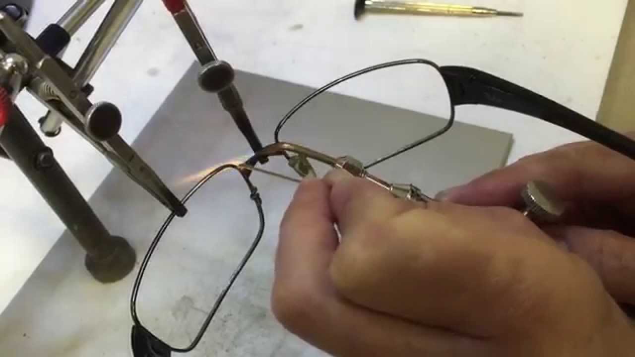 Soldadura de aro de montura Ray-Ban