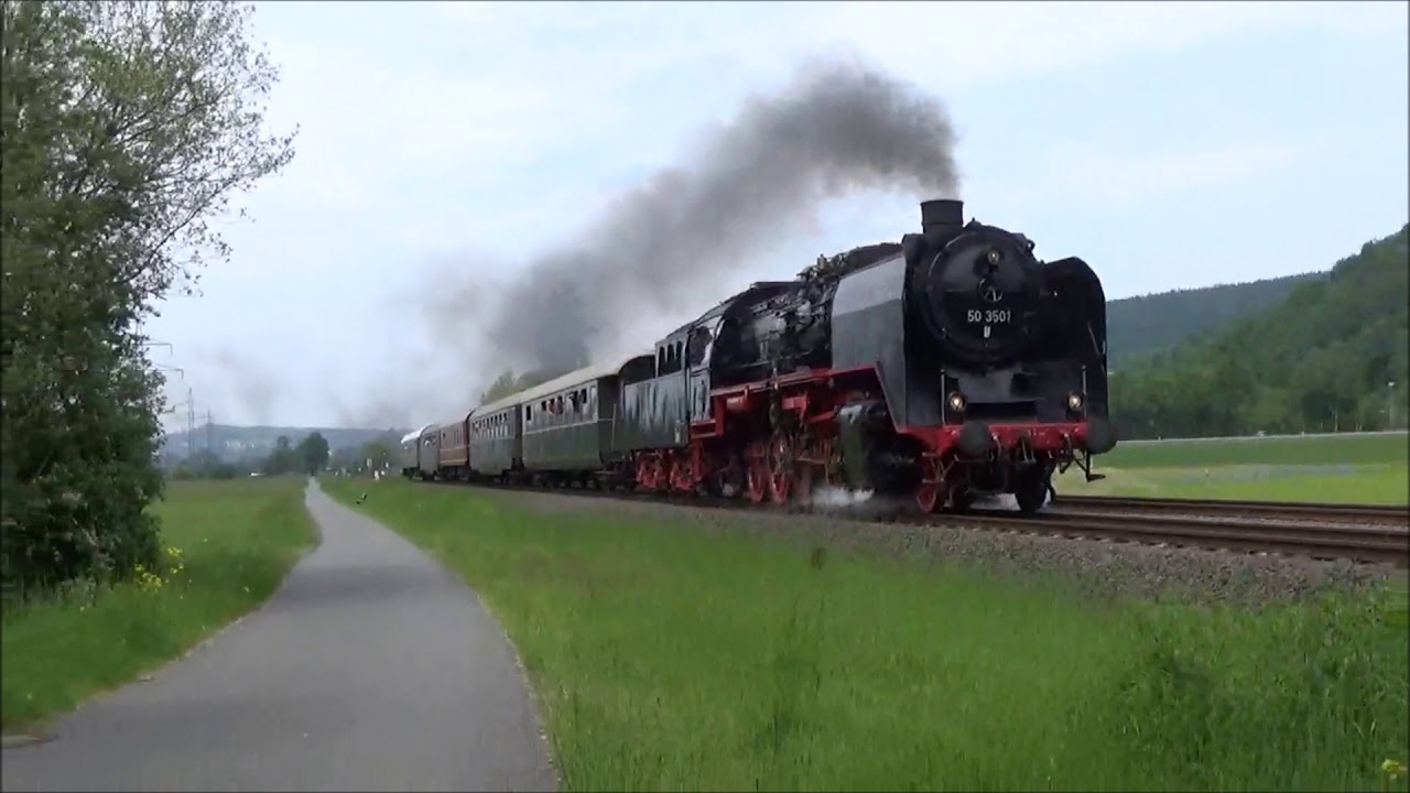 Fahrt ins Blaue mit 50 3501 am 25.05.2019