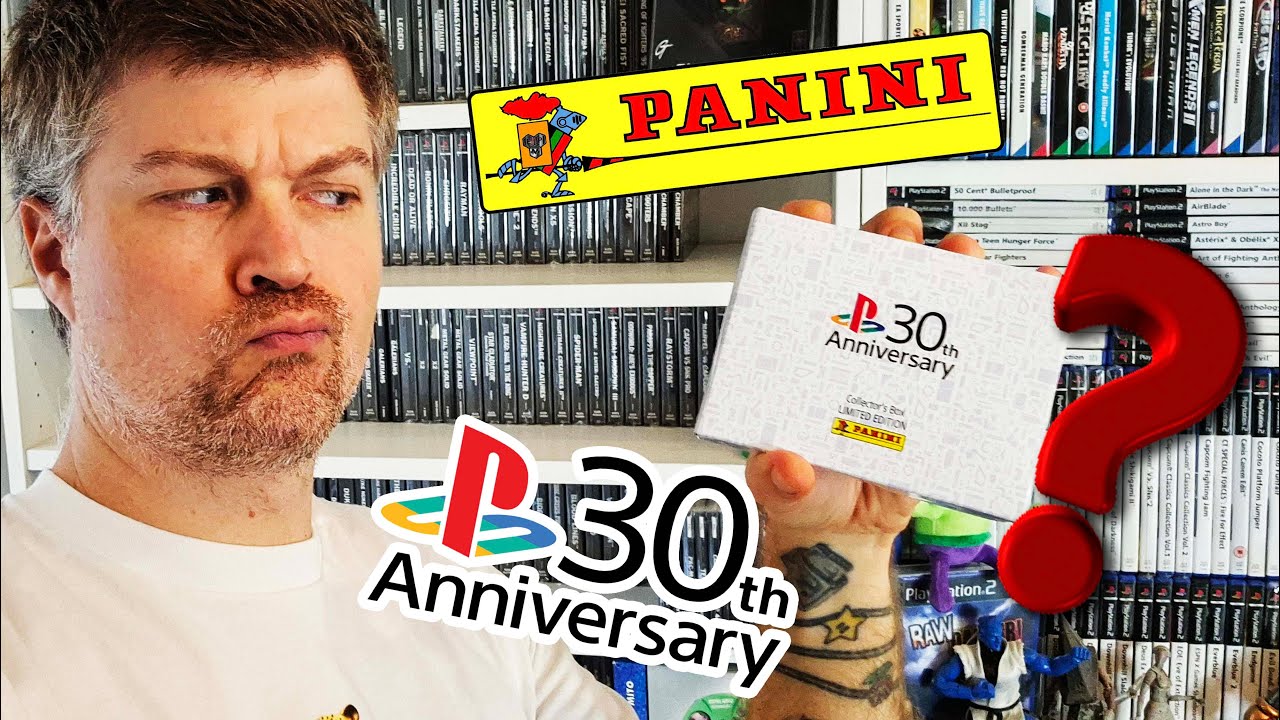 Carte PANINI del 30° Anniversario Playstation (1995 / 2025)  Hanno senso? #playstation #panini