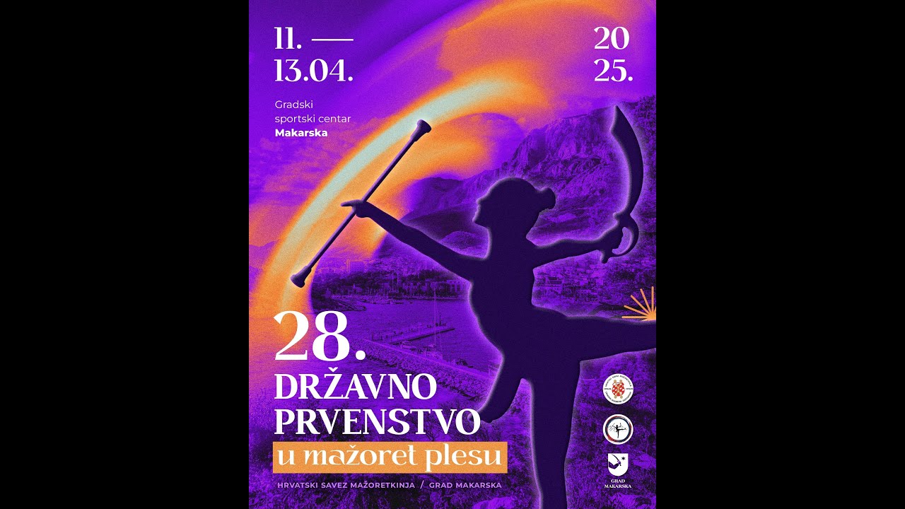 28. DRŽAVNO PRVENSTVO U MAŽORET PLESU 2025 - SUBOTA