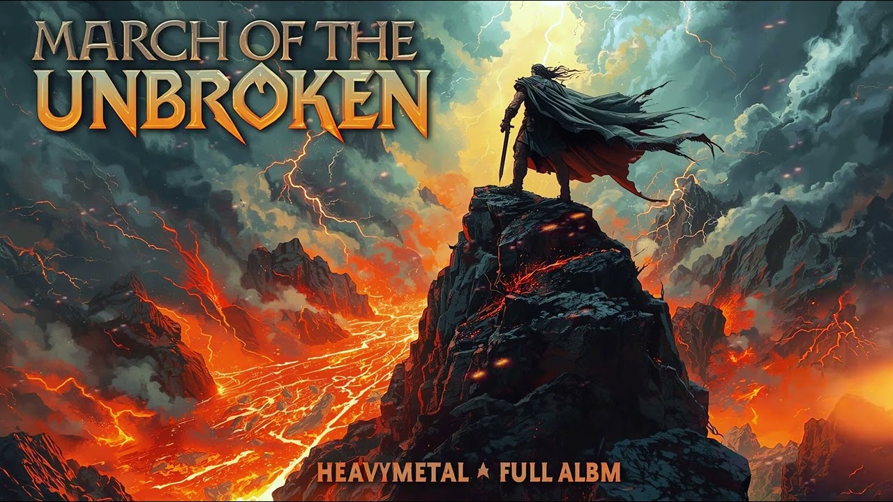 MARCH OF THE UNBROKEN– Full Heavy Metal Album | Epic Powerful Riffs, Crushing Solos .
