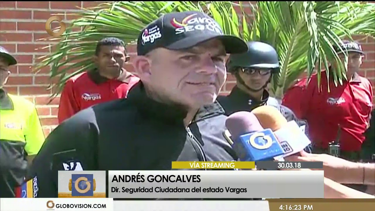 Andrés Goncalves: En Vargas tenemos efectivos policiales dispuestos a ayudar