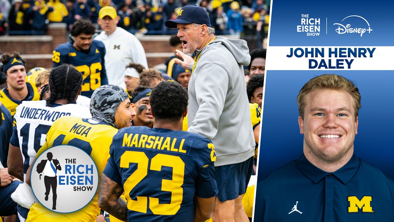 Why UM DE John Henry Daley Followed Kyle Whittingham from Utah to Michigan | The Rich Eisen Show