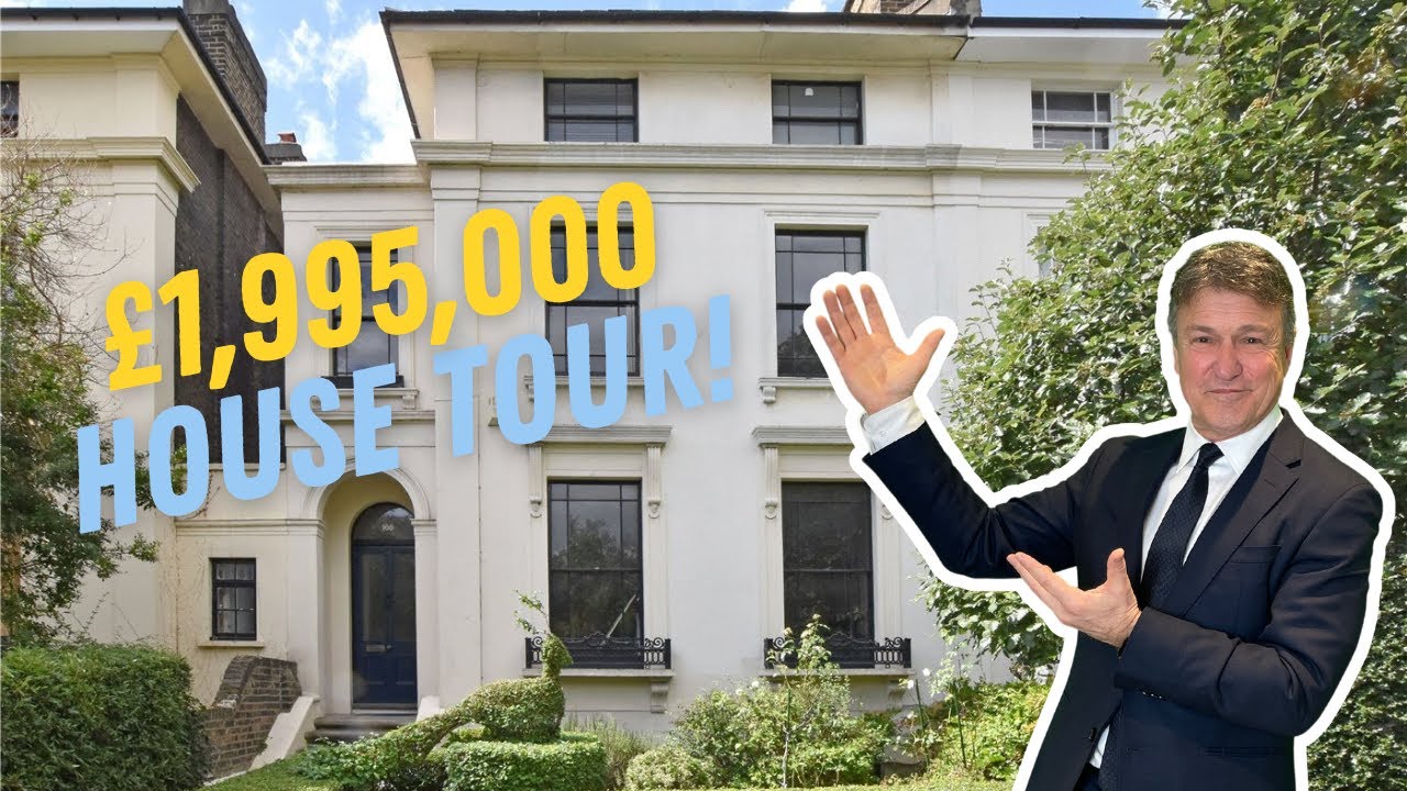 Full tour of massive Grade 2 listed house in the Brockley, London!