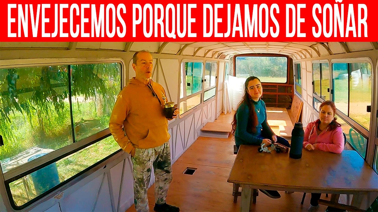 ¿Harías lo mismo? VENDIERON SU CASA y compraron un BUS para VIVIR LA AVENTURA
