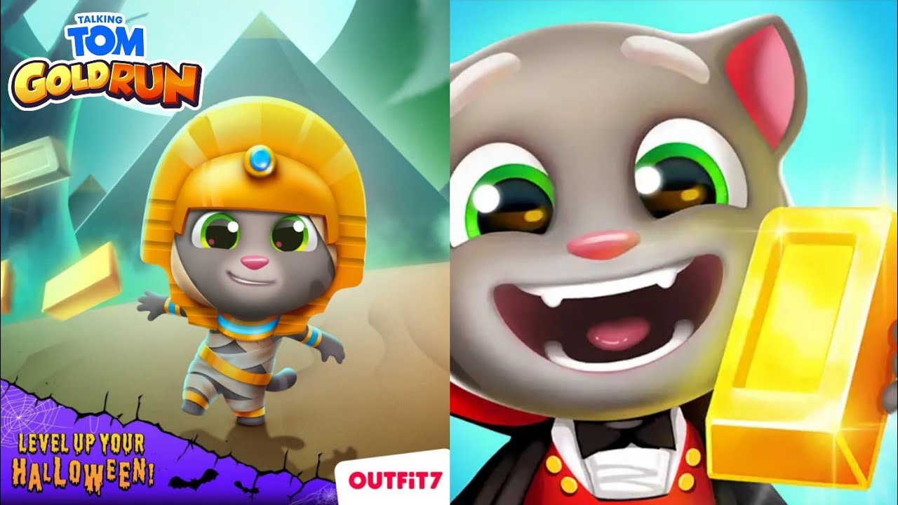 TALKING TOM GOLD RUN - MUMMY TOM HALLOWEEN 2022
