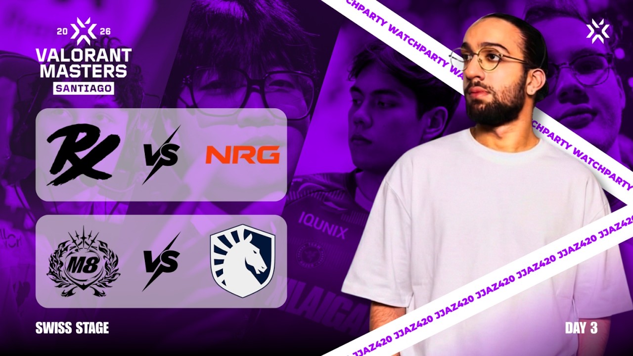 🔴Live ดูแข่ง PRX vs NRG l TL vs M8 l MASTERS SANTIAGO l !member !เติมเกม !ig !โดเนท !soop