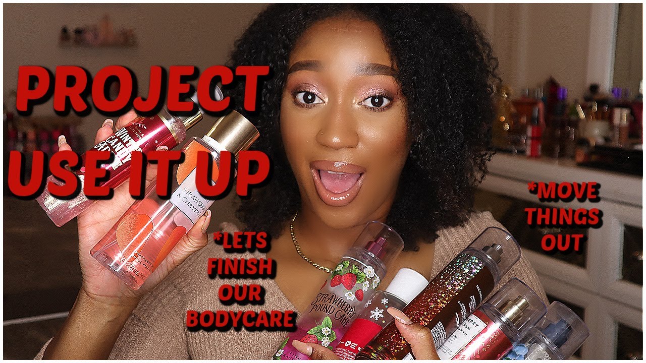 Body Care Project Use it Up 2022 | Starting Fresh With Using Up My Collection