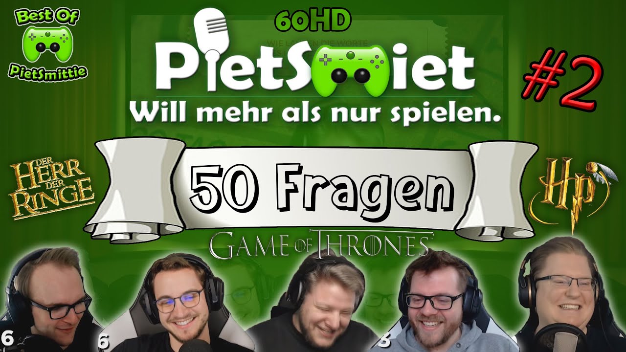 50 Fragen... #2 🎮 Best Of PietSmittie