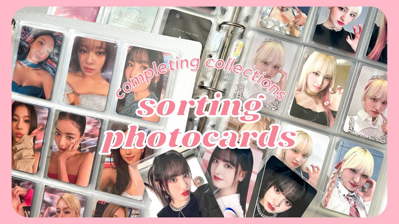 ✰ СОРТИРУЙТЕ ФОТОКАРТОЧКИ ВМЕСТЕ СО МНОЙ #32 ✰ завершаю свою коллекцию альбомов Twice и IVE OT6 KR!!