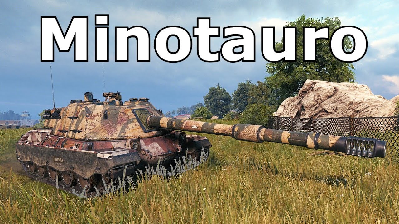 World of Tanks Controcarro 3 Minotauro - 4 Kills 10,8K Damage