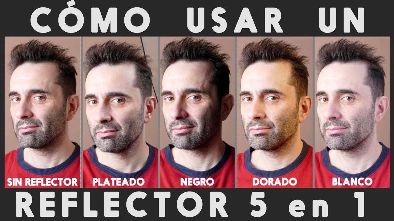 Cómo usar un reflector 5 en 1
