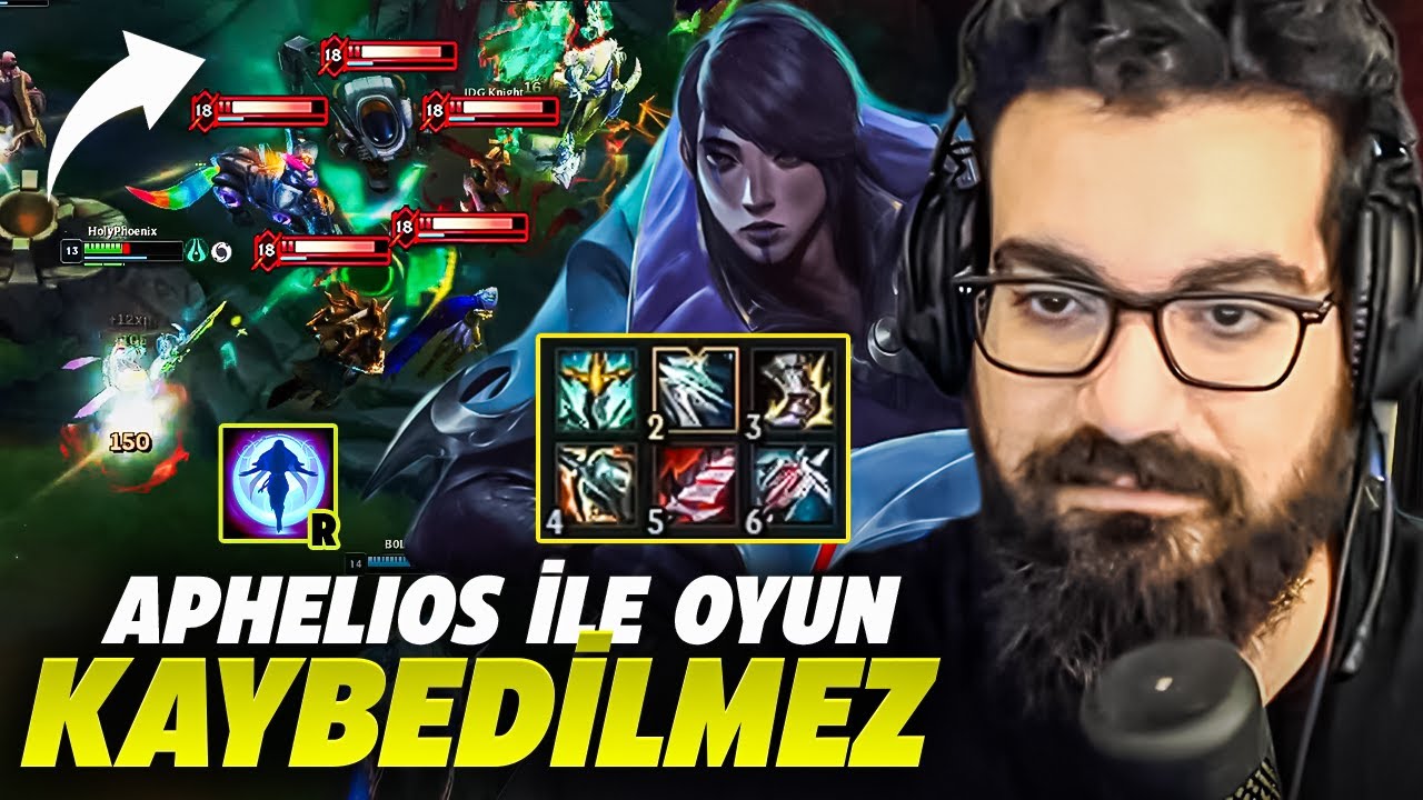 BU APHELIOS İLE OYUN KAYBEDİLMEZ *taşıyıcı* | HolyPhoenix