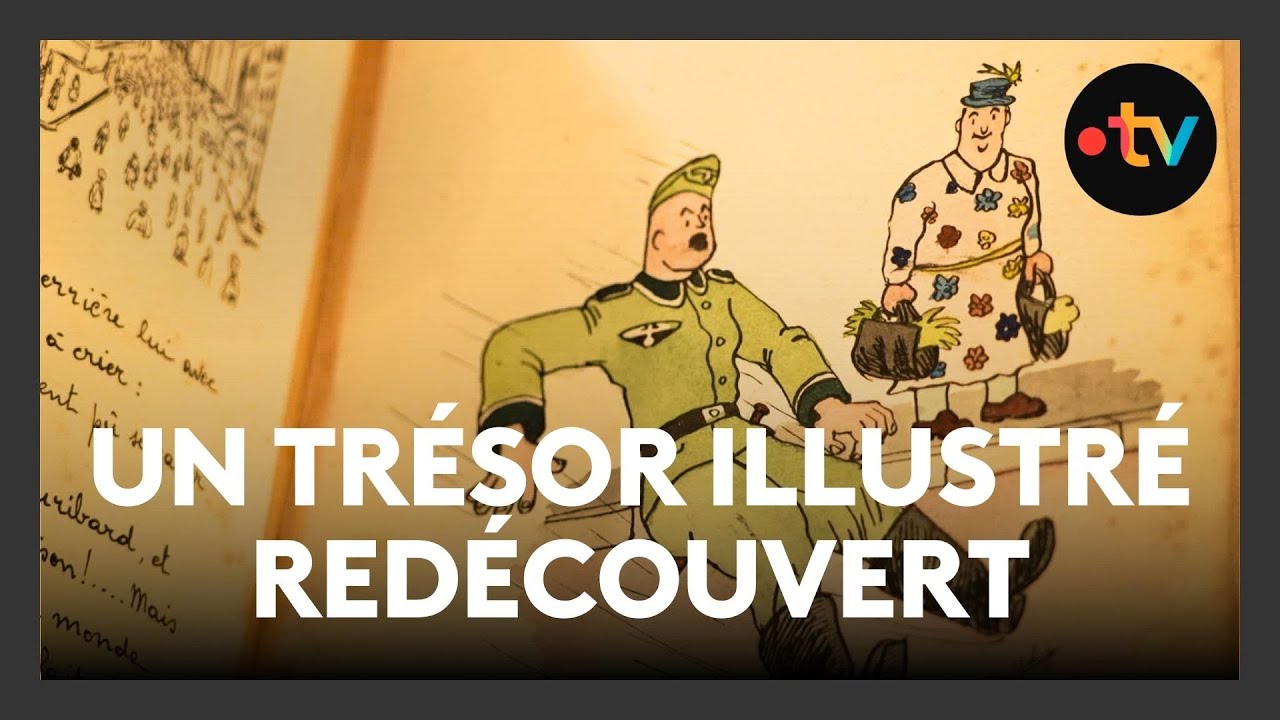 L'incroyable découverte d'un carnet illustré caché pendant 80 ans