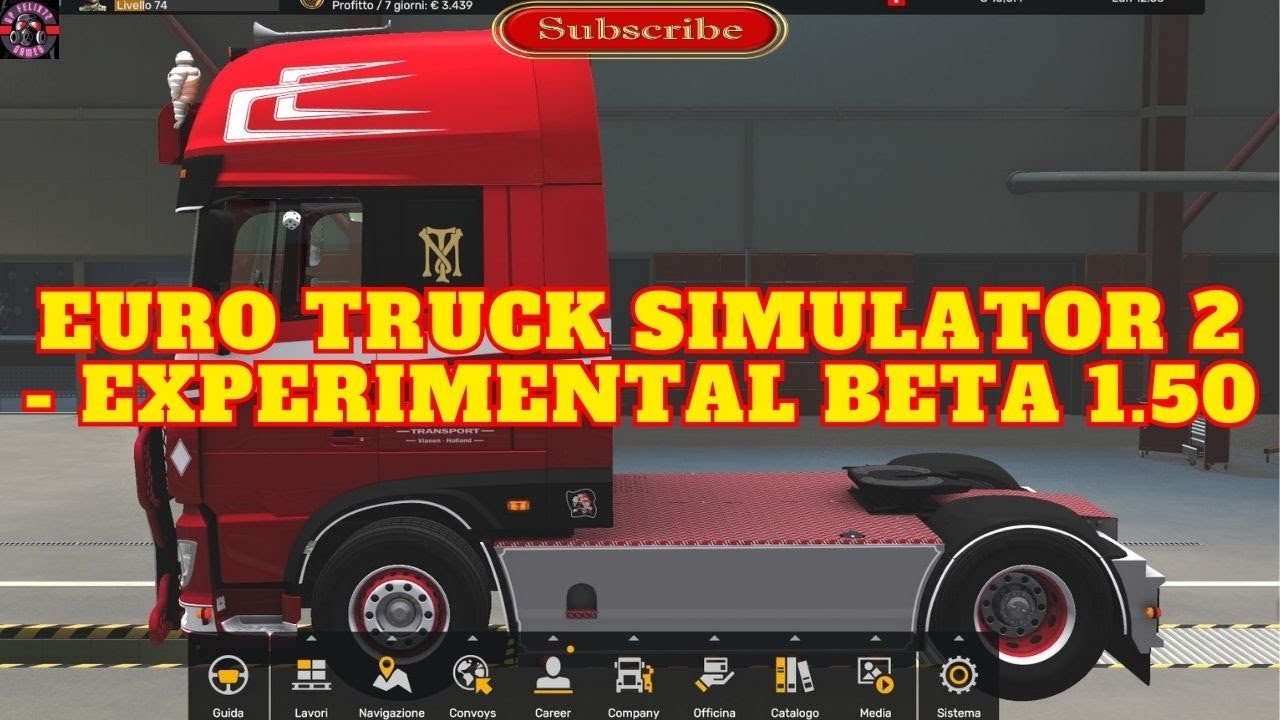 EURO TRUCK SIMULATOR 2 - Experimental Beta 1.50