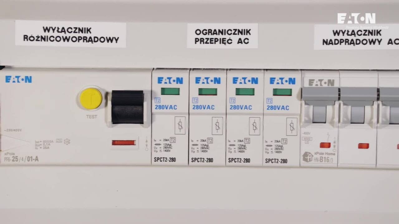 Zabezpieczenie domowej instalacji PV z produktami Eaton