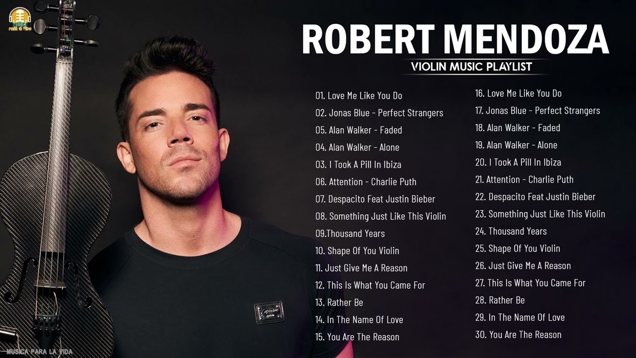 Robert Mendoza Violin Pop Exitos 2021   Robert Mendoza Greatest Hits