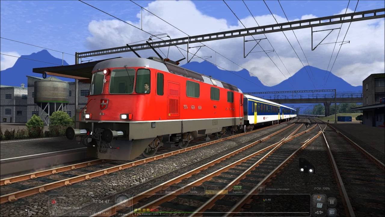 Train Simulator 2016 - SBB Route 1 mit SBB re4/4