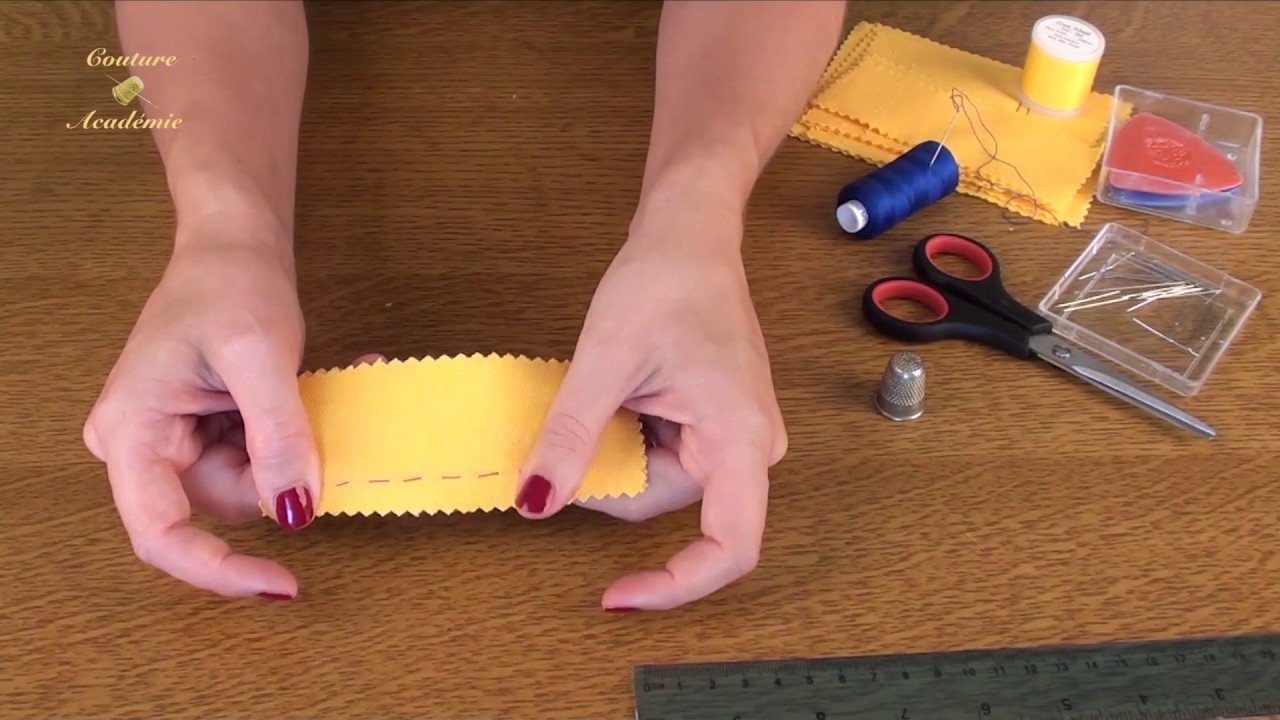 APPRENDRE À COUDRE À LA MAIN ✂️📍👍 LES POINTS À LA MAIN