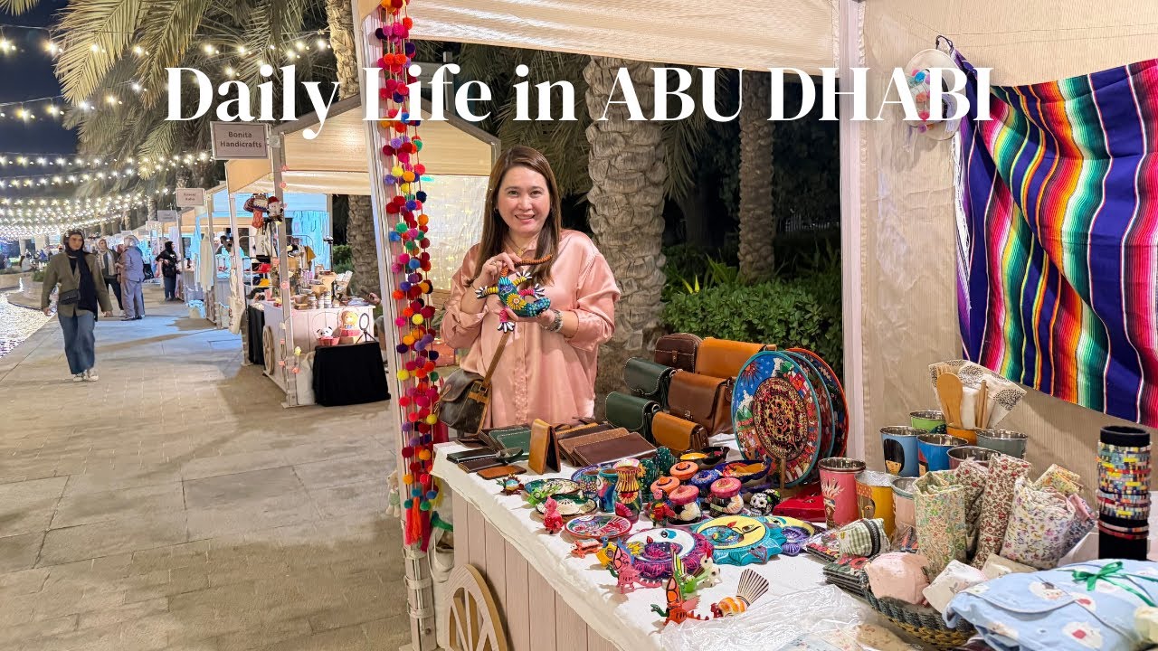 🇦🇪 Daily life vlog, The Park Market, K-Pop, Korean show, Slow living, Life in Abu Dhabi