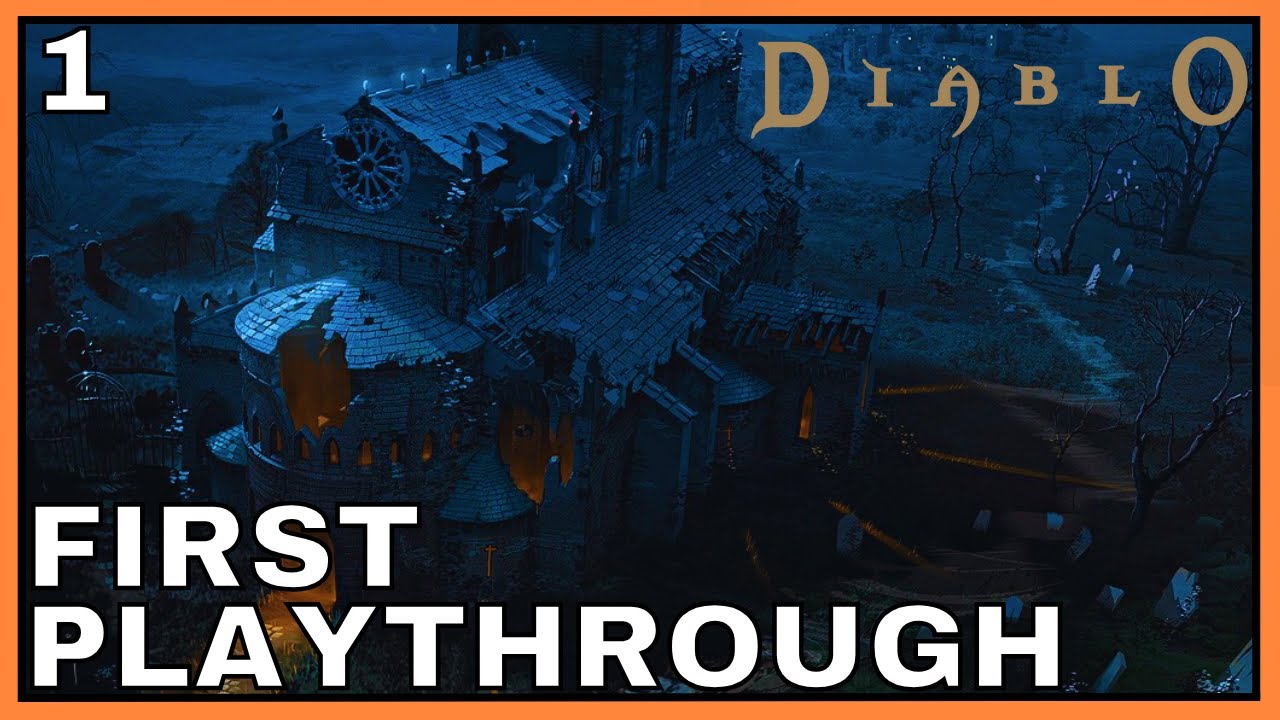 First Time Playing Diablo 1 | Lets Play Diablo | Part 1