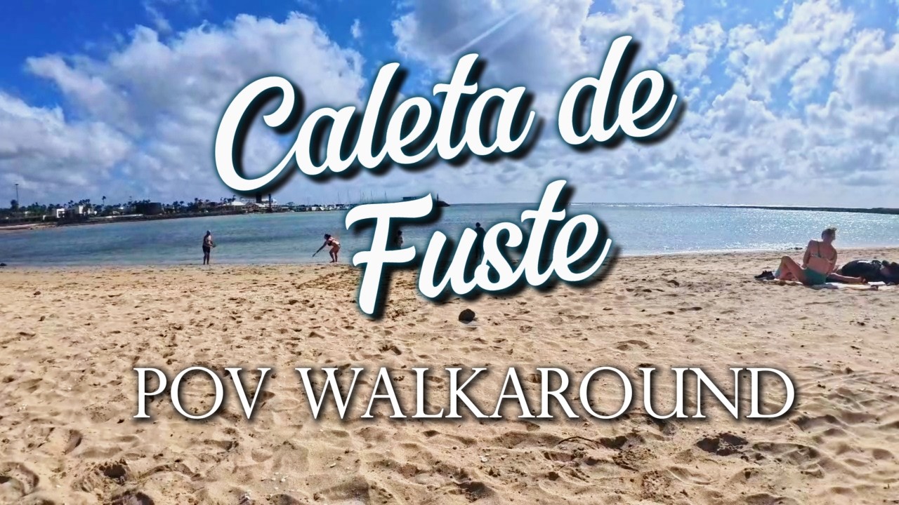 Walkabout in Caleta De Fuste, Fuereteventura.