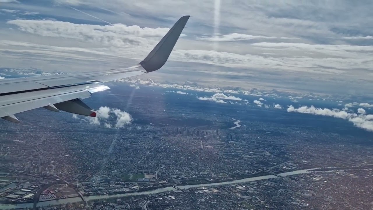 BA328 - Take off & landing LHR to CDG