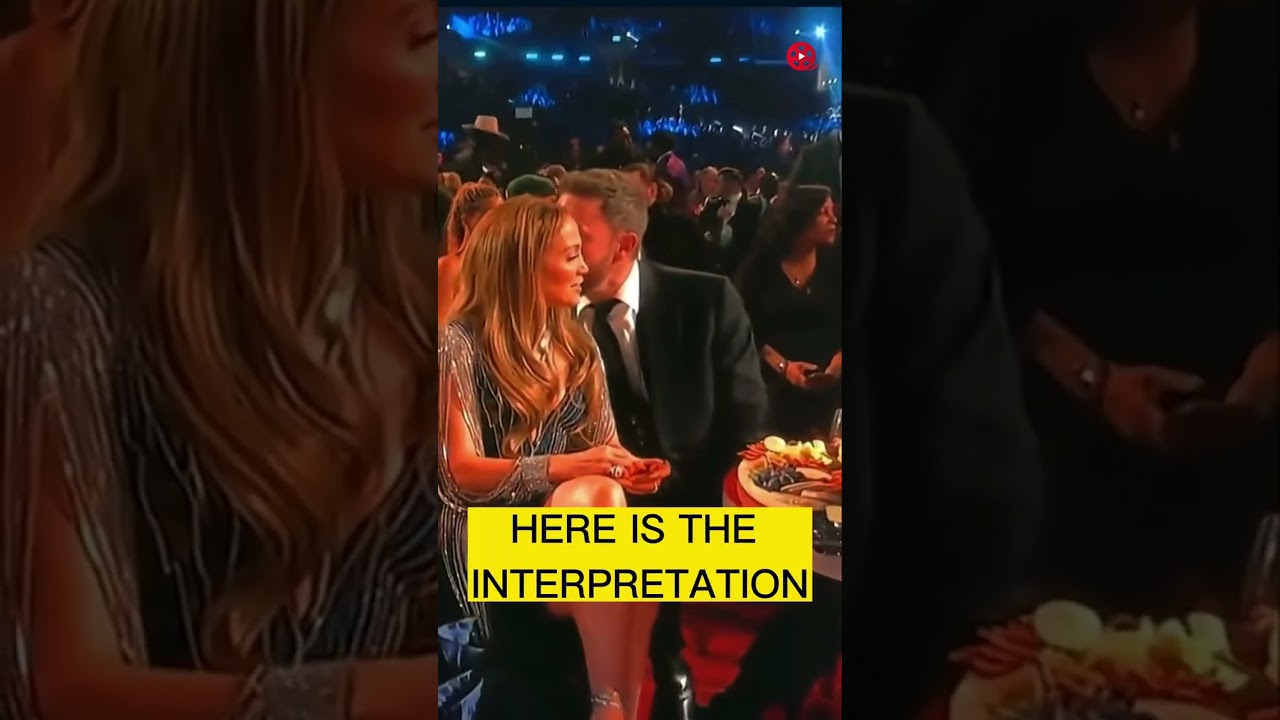 Lip Reader Analyzes Bennifer's conversation at the GRAMMYs #shorts