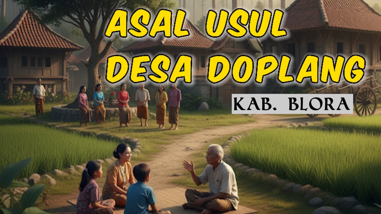 Asal usul desa DOPLANG kabupaten blora | Cerita rakyat jawa tengah