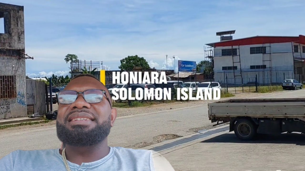 A Day Shopping In Honiara, Solomon Island.