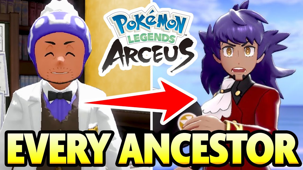 THEY'RE RELATED?! All Pokemon Legends Arceus Ancestors!