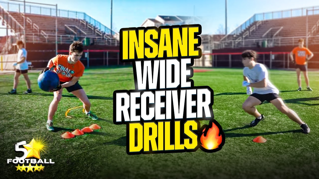 Wide Receiver Drills that'll turn you into a Route Running Machine💥