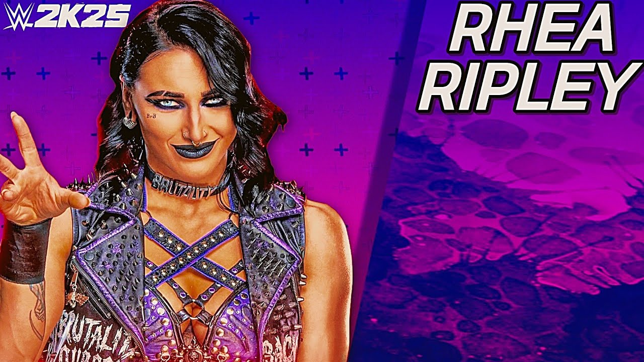 WWE 2K25 — автографы и финишеры Рии Рипли
