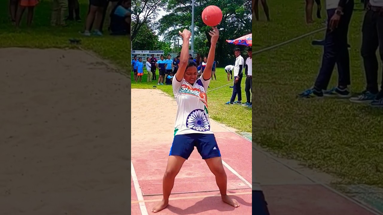 Over Head Ball Throw BPeD Physical Test-23 GCPE #video #shortvideo #youtube #love #sports #shorts