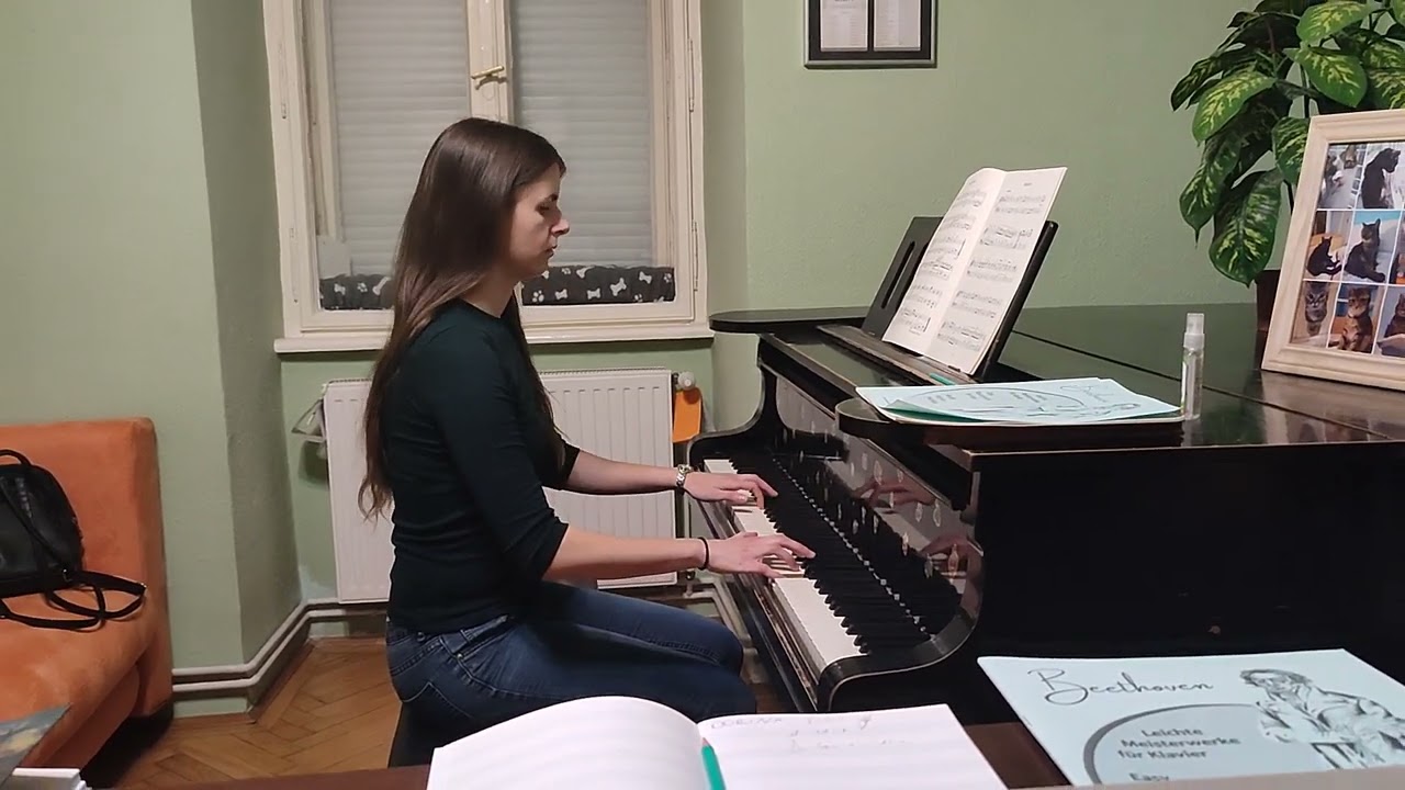 Mozart: A-dúr allegretto - Dorina 🎹♥️🤗