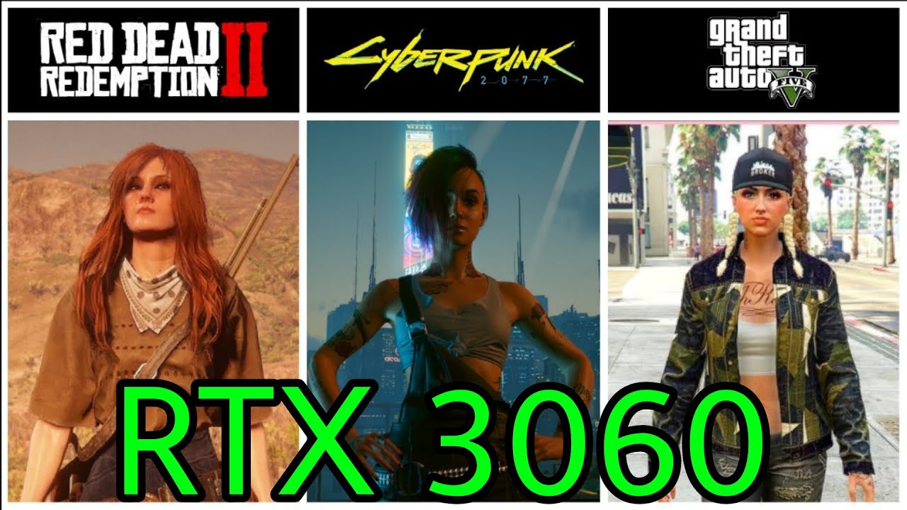 GeForce RTX 3060 12GB Test in 3 Games Top 1080p \ i5 11400f