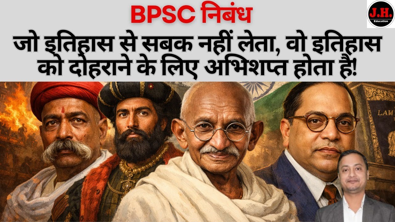 BPSC निबंध  |  BPSC Essay  | 71st BPSC | JH Education | Ravi Kumar Jha #bpsc